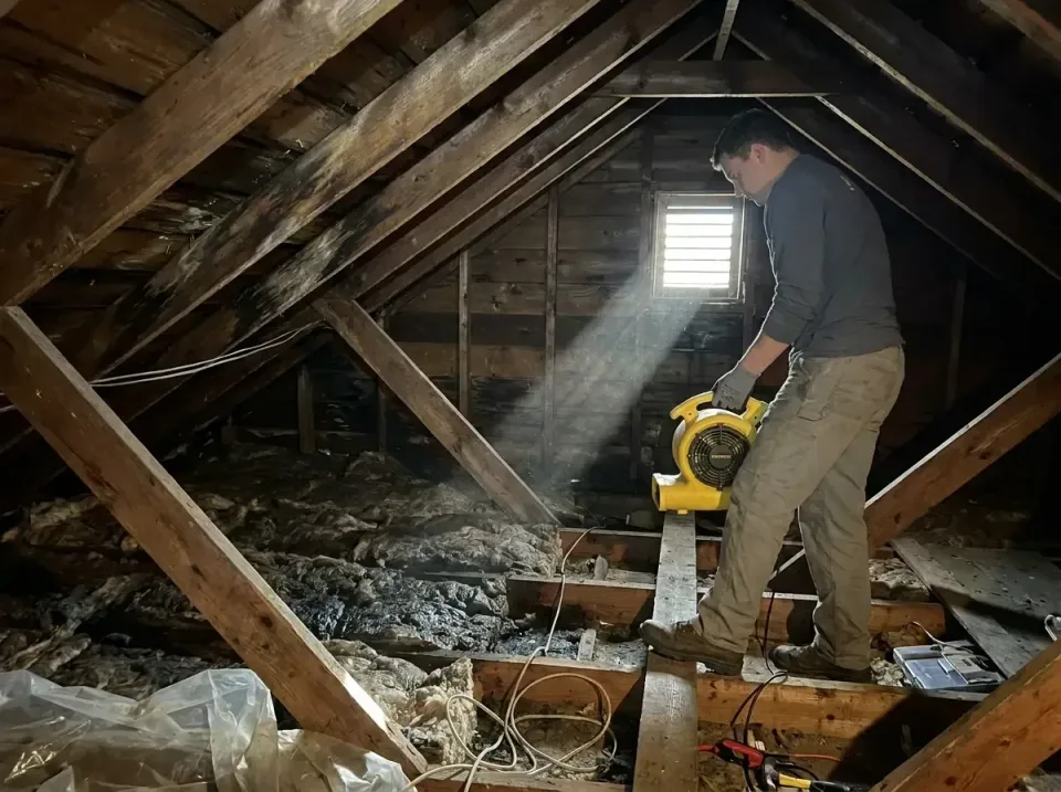attic-water-damage-drying-proc-007 — frequently asked questions, Emergency Water Extraction & 24/7 Flood Response in Madrid,…